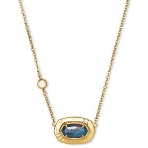 Anna 14K Yellow Gold Plated Cubic Zirconia Pendant Necklace